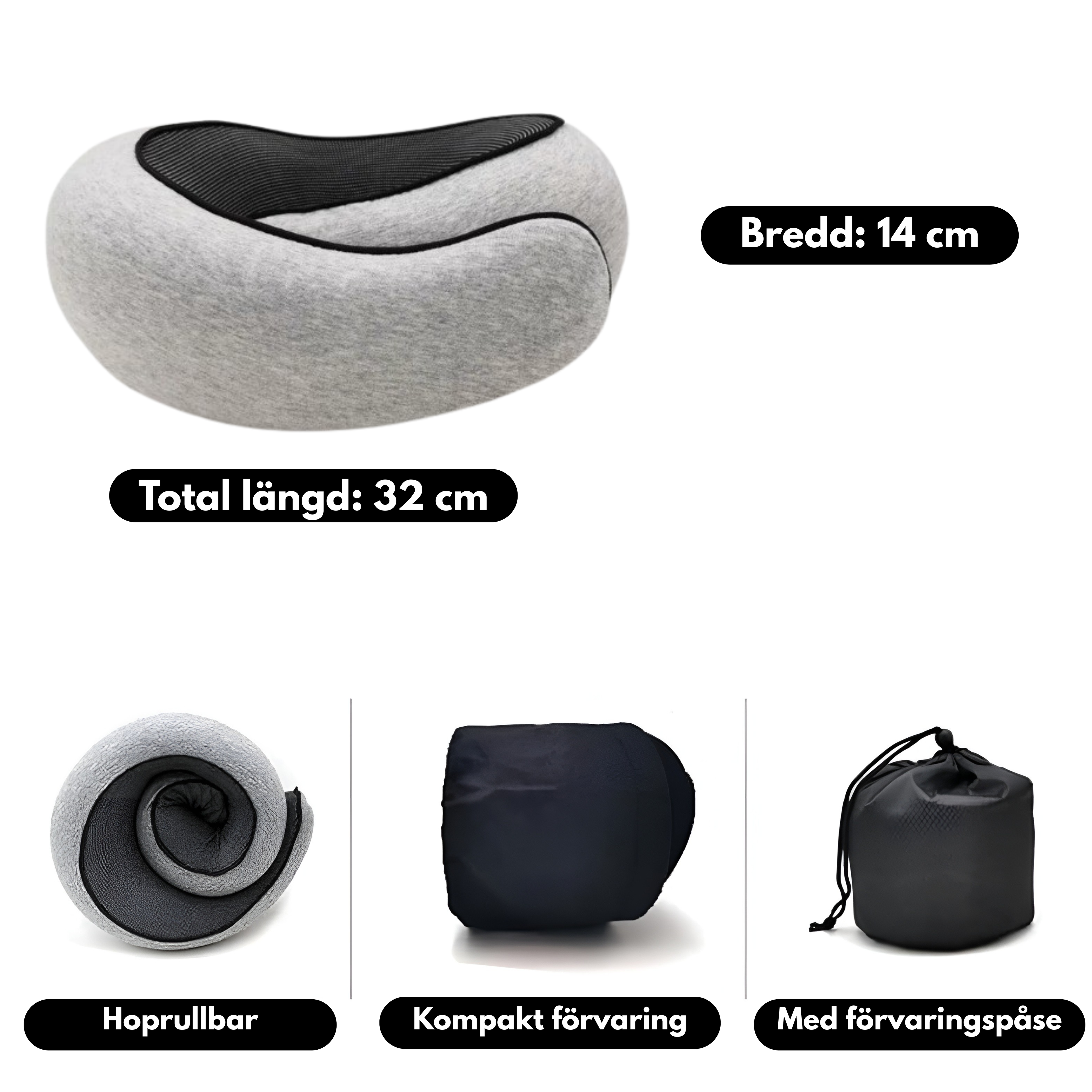 NexRest – Ergonomisk Nackkudde